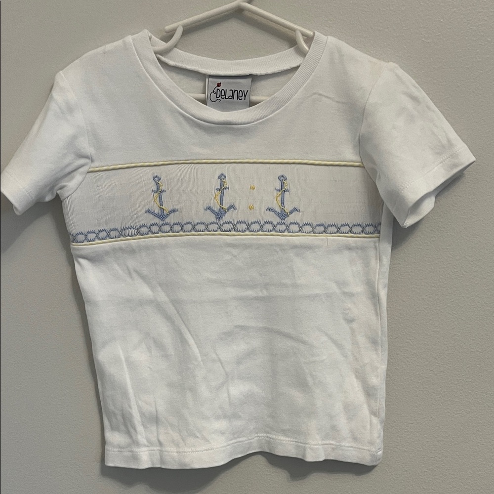 Delaney Hand Smocked Tee